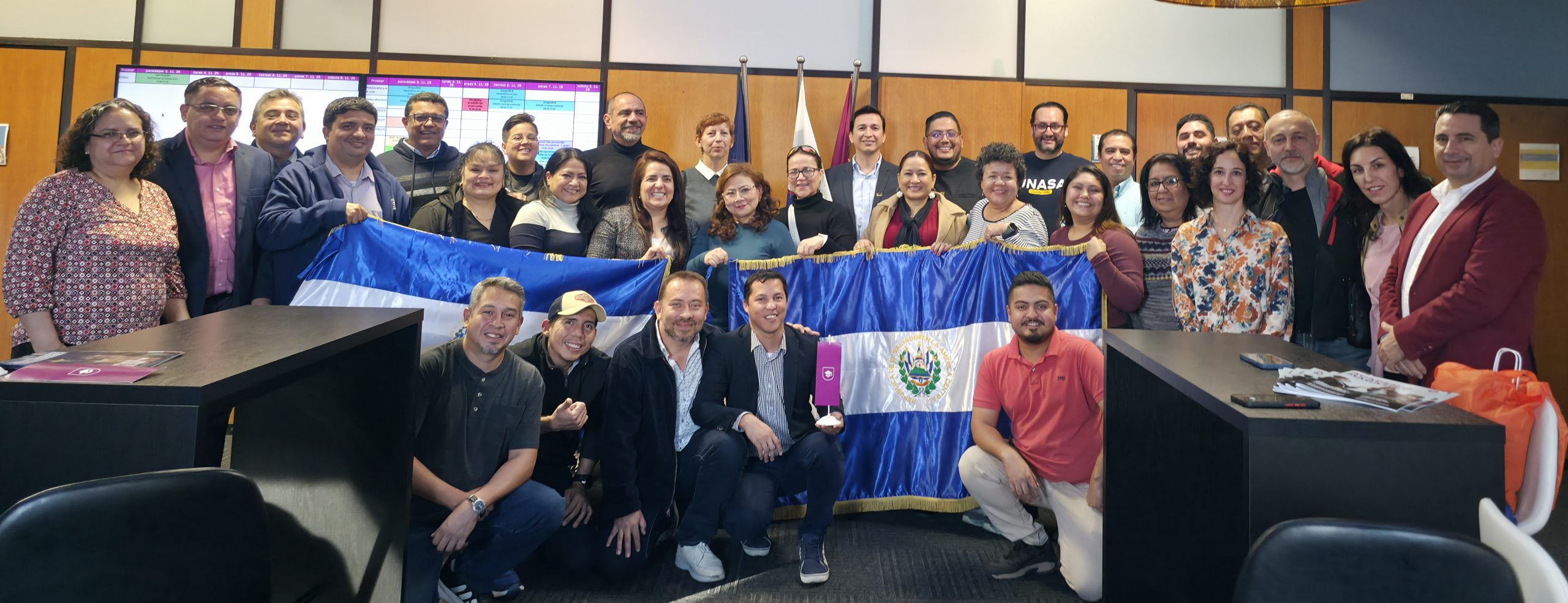 Inicio de la visita de estudio en Maribor, Eslovenia