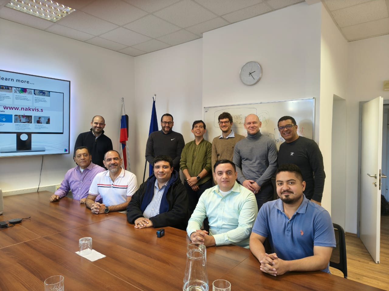 Visita a la Agencia Nacional de Asegura miento de la Calidad de la Educación Superior de Eslovenia.