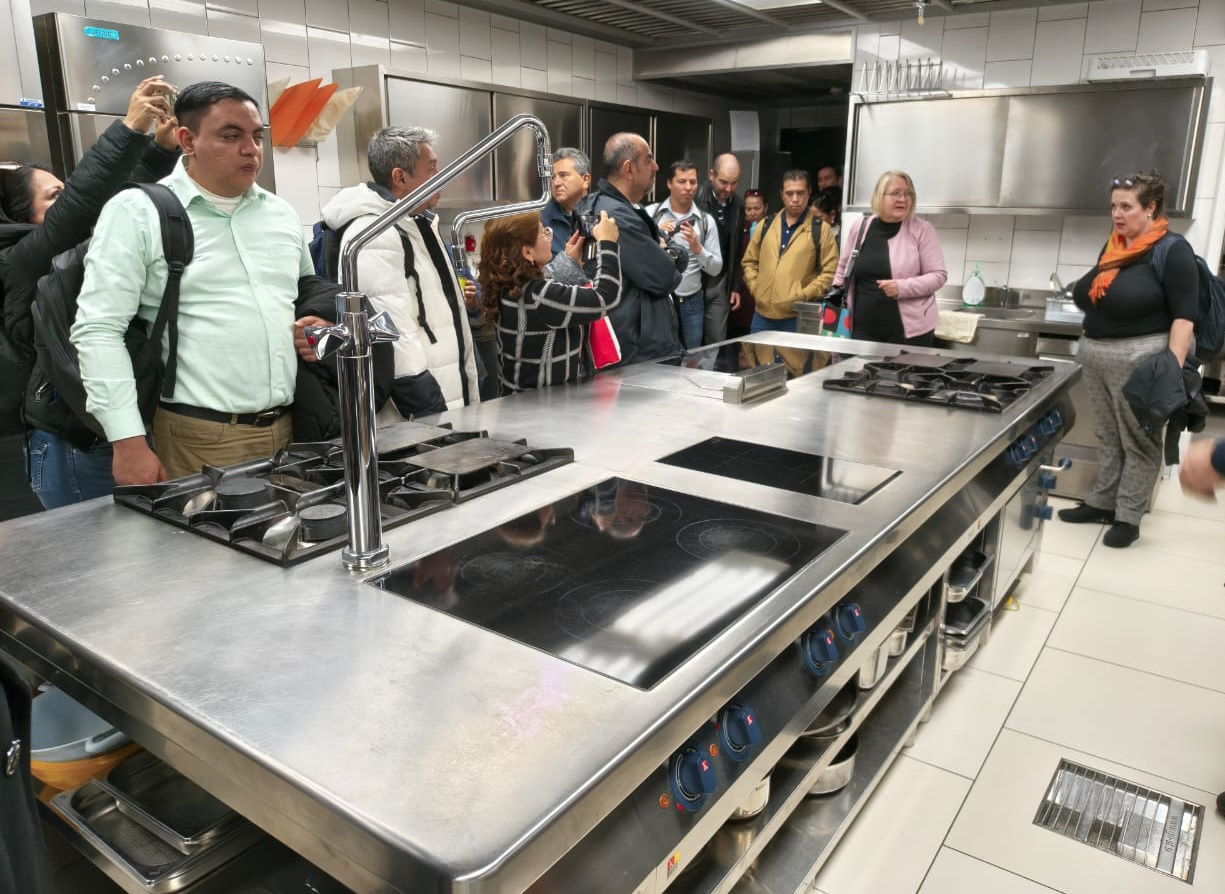 Visita al Hotel Astoria, en Eslovenia.