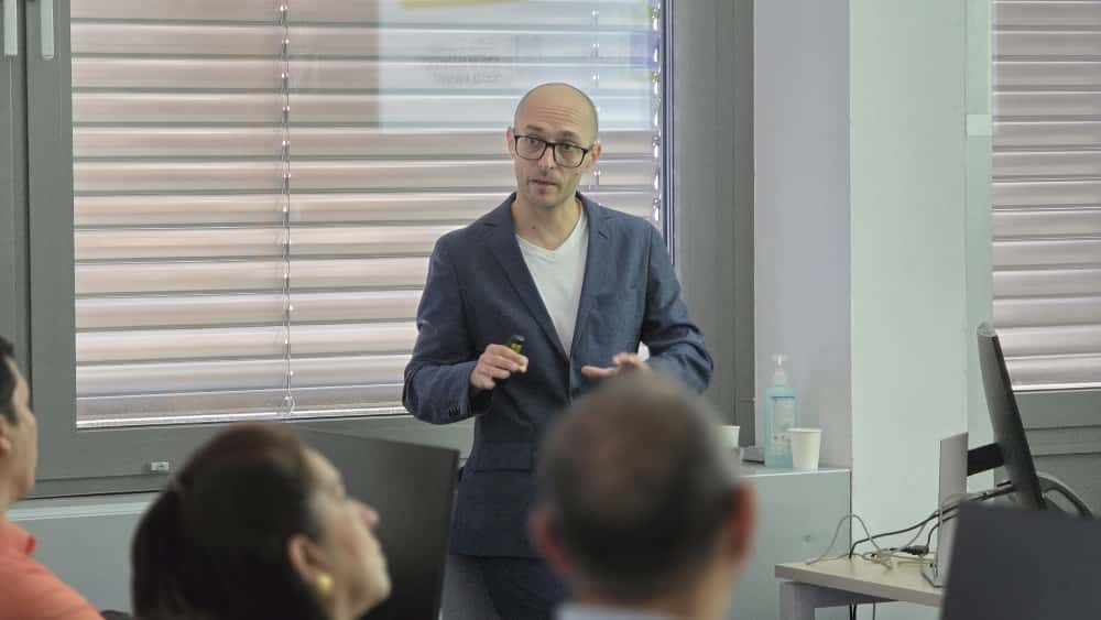 Visita al Institute of Information Science (IZUM) de Maribor, Eslovenia.